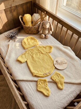 'Cherub' 3 piece romper set