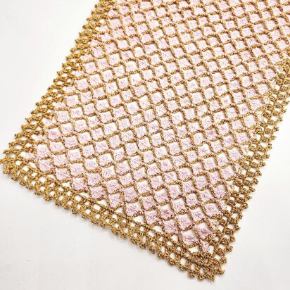 Rose Gold Table Runner