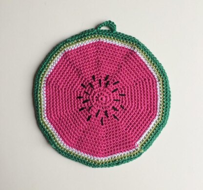 Star-Stitch Potholder Free Crochet Pattern — Knit Paint Sew