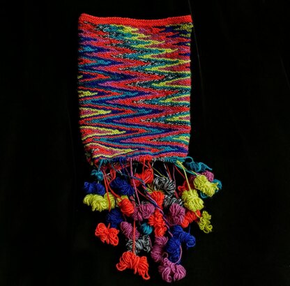 Color Warp Cowl