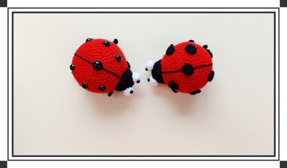 Ladybug amigurumi pattern