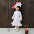 Fly Agarics outfit for 13" dolls