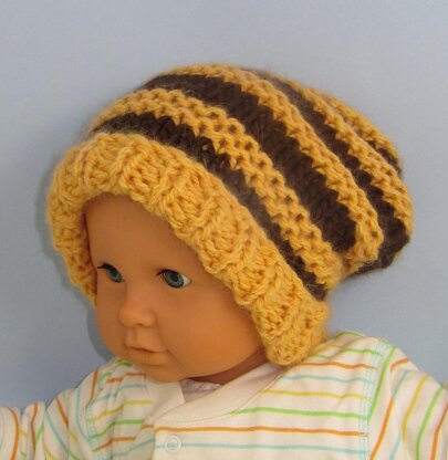 Baby Superfast Stripe Slouch Hat