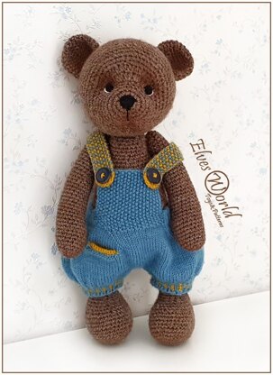 Teddy Bear&Doll Dungarees