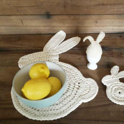 Easter Rabbit Placemat