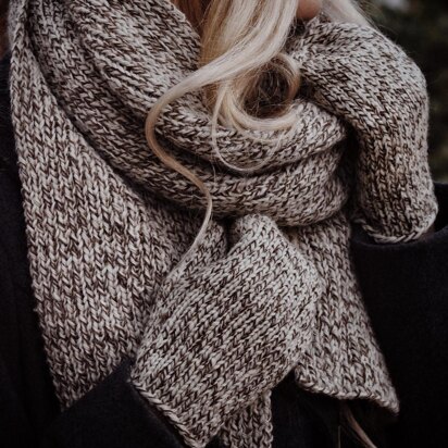 The Nora Mittens - knitting pattern