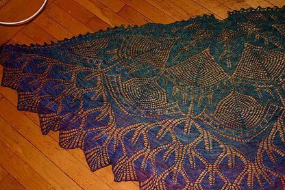 In Dreams Mystery Shawl