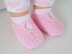 Monica - 4ply baby shoes or slippers