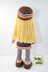 Crochet Doll Pattern, Amigurumi doll pattern, Large doll, 21"/53cm, Gabi