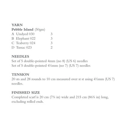 Tumbler in Rowan Pebble Island - ZB345-00008 - Downloadable PDF