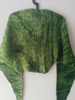 Green Tea shawl