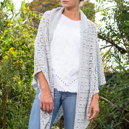 Grenache Shawl in Berroco Summer Silk - 384-4 - Downloadable PDF