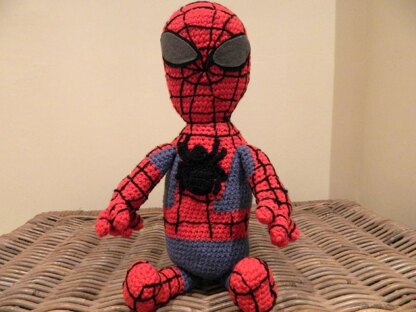 Spiderman plush amigurumi