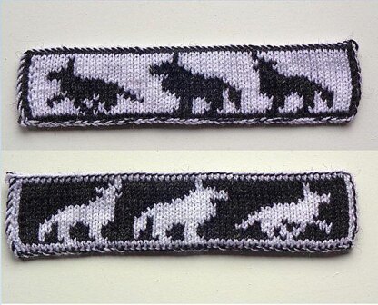 Wolf bookmark/Wolf Lesezeichen