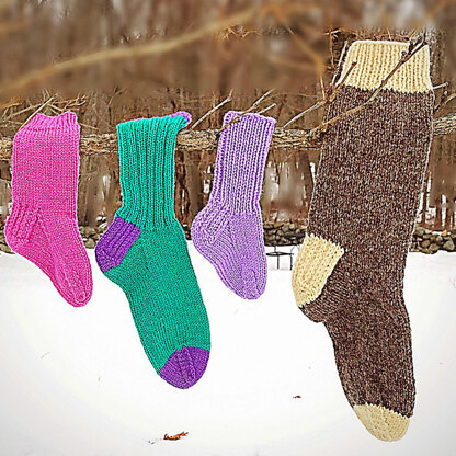 Yankee Knitter Designs 29 Classic Socks for the Family PDF