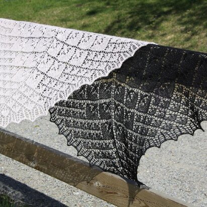 Orchid Shawl