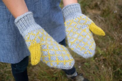 Sunflower Mittens