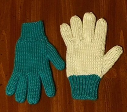 Women's Double Knit Gloves