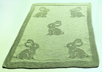 Bunnies Baby Blanket