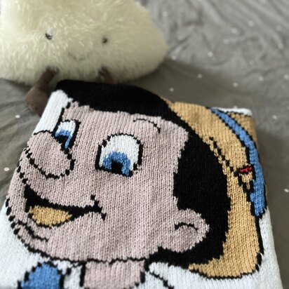 Pinocchio Baby Blanket