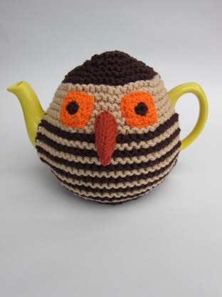 Earnest Owl Novelty Tea Cosy Knitting Pattern