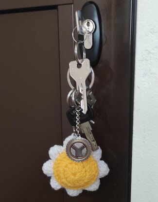 Daisy Keychain