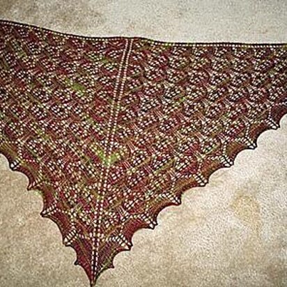 Talisman Shawl - knitting pattern