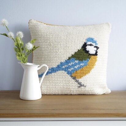 Blue Tit Cushion