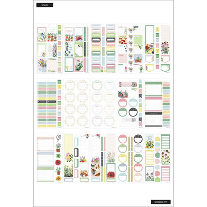 The Happy Planner Don't Stop Growing 30 Sheet Sticker Pad