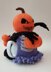 Halloween Pumpkin Reaper Tea Cosy