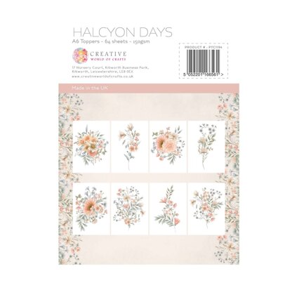 The Paper Tree Halcyon Days - A6 Topper Pad