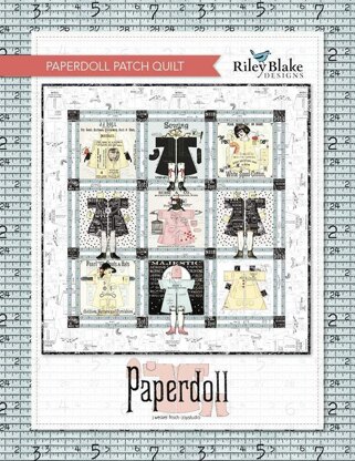 Riley Blake Paperdoll Patch Quilt - Downloadable PDF