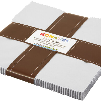 Robert Kaufman Kona Cotton Solids 10in Squares - TEN-167-42