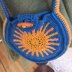 Sunburst Round Tote Bag