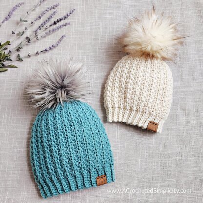 Easy Short Row Crochet Hat Pattern - A Crocheted Simplicity