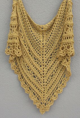 Golden Sunshine Shawl