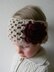 Rose granny square headband