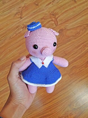 Prasa, Piglet Amigurumi