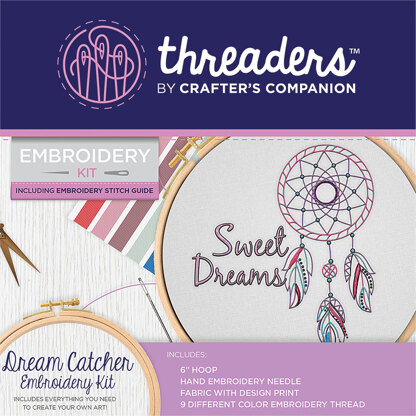Crafter's Companion Dream Catcher Embroidery Kit
