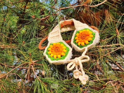 Sunflower Earmuffs Warmers