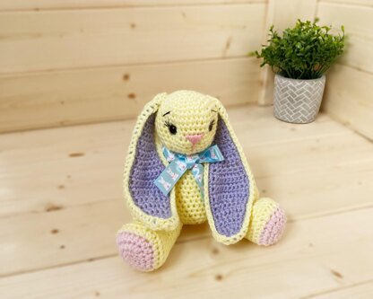 DIGITAL PATTERN: Chonky Bunny Crochet Plushie -  Denmark