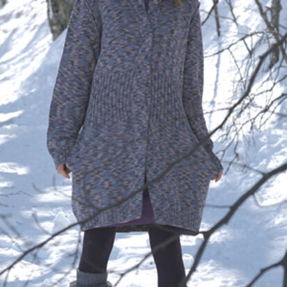 Serena Coat in Adriafil New Zealand Print - Downloadable PDF