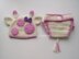 Cow Baby Hat and Diaper Cover
