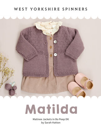 West Yorkshire Spinners Bo Peep DK - Matilda Matinee Jacket 