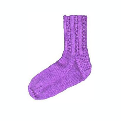 Purple Pearls Socks