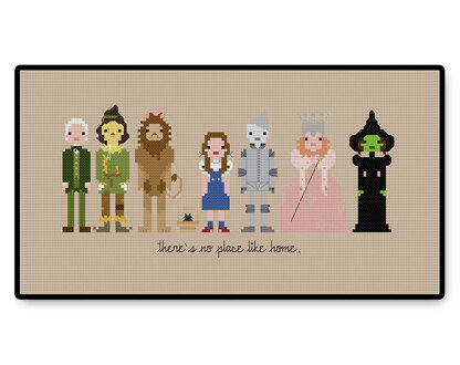 The Wizard of Oz - PDF Cross Stitch Pattern