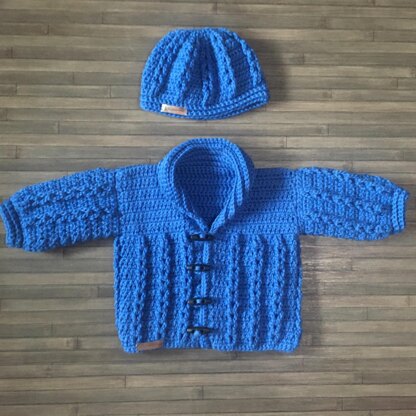 Jacob Cardigan and Hat Set Prem - 10 Years