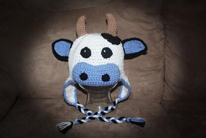 Cow or Bull Hat Pattern