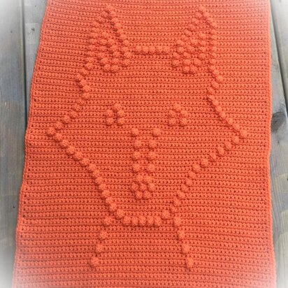 Fox Baby Blanket