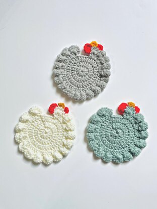 Chicken Cup Coasters